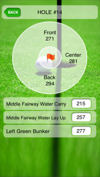 Golf App for iPhone