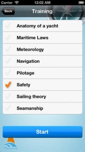Sailing School iPhone App