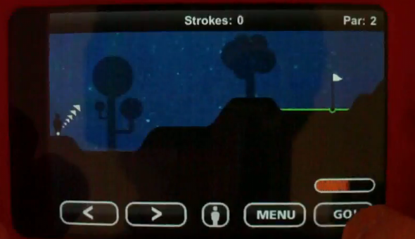 Stick golf for iPhone