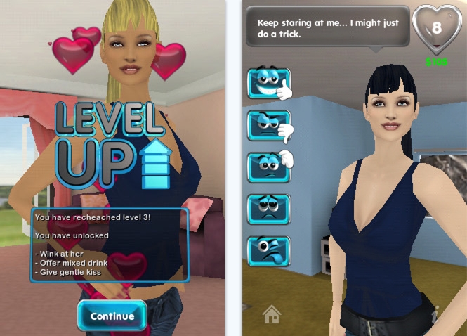 My Virtual Girlfriend iPhone Game Review