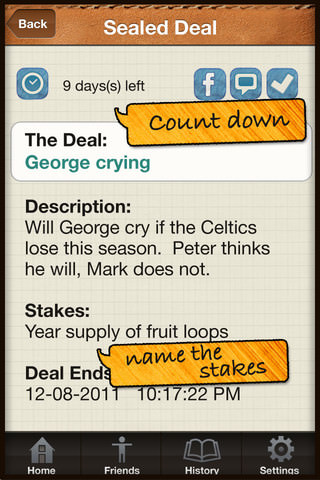 Deals with Seal It Free iPhone app