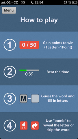 iLetterz - Guess Words by Definition