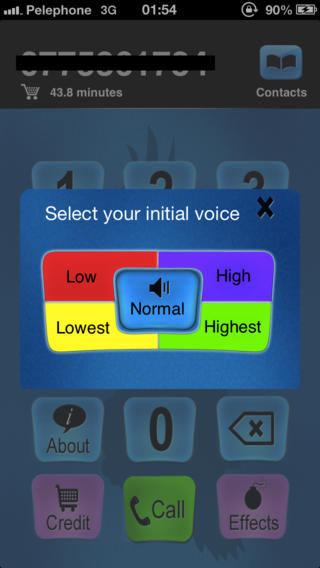 Get Fun Voices with Call Voice Changer-IntCall