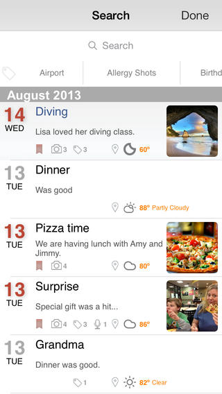 Dailybook App for iPhone