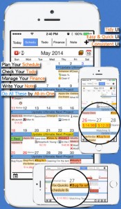 Calendar Organizer iPhone App