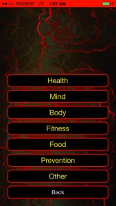 Healthy Living iPhone Apps