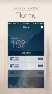 Alarmy for iPhone