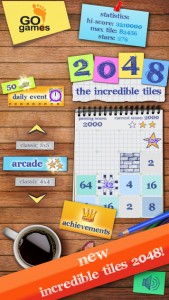 The Incredible Tiles 2048 for iPhone