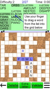 Word Fit Puzzle for iPhone