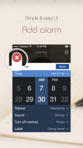 iPhone Alarmy App