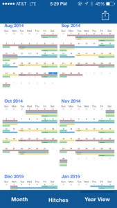 iPhone Oilfield Calendar App