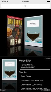 Book Reader App for iPhone