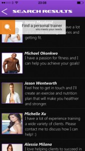 Personal Trainer and Workout App