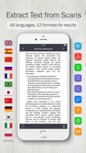 FineScanner for iPhone