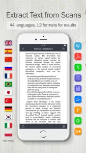 FineScanner for iPhone
